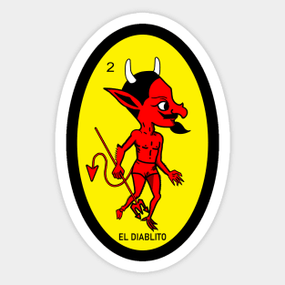 El Diablito Sticker